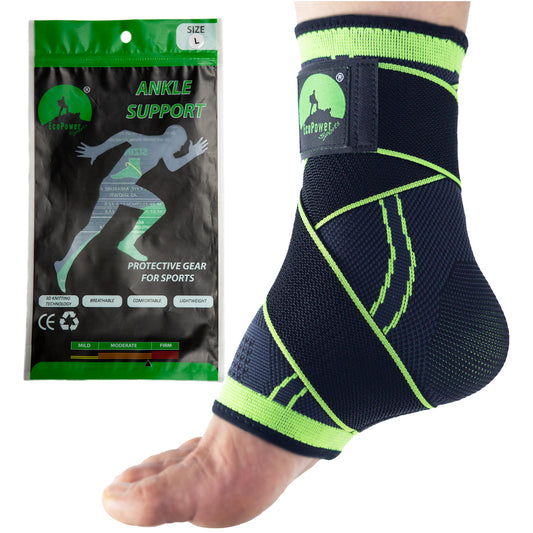 ECOPOWER SPORTS adjustable ankle support for sports