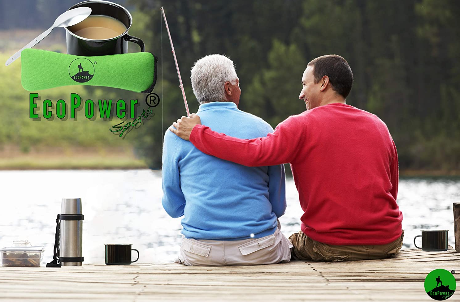 ecopower sports picnic set for fishing, camping and BBQ