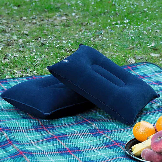 ECOPOWER SPORTS flock pillow for camping, light  and compact